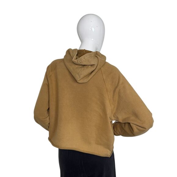 Free Bird Women's Tan Hoodie Sweater - Picture 3 of 3